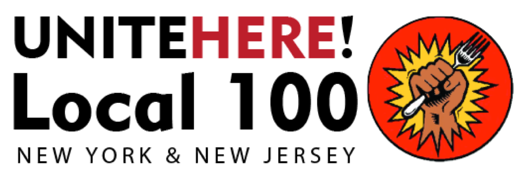 UNITE HERE Local 100 logo