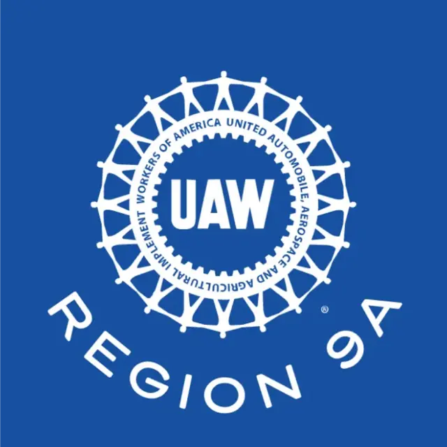 UAW Region 9A logo